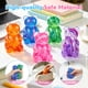 thumbnail image 4 of Juguete de presión safoezy Oso Squishy Antiestrés Azul, 4 of 7