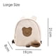 thumbnail image 1 of Canvas Baby Backpacks Kindergarten School Bag Bear Bunny Korean Anti-lost Kids Bags for Girls Boys Children Backpacks for Travel, 1 of 3