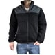 thumbnail image 1 of Chaqueta Teddy Hombre Tipo Corderito Gruesa Bolsillos 602, 1 of 5