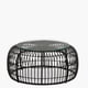 thumbnail image 1 of Mesa diseño de centro Creta Rattan Negro, 1 of 4