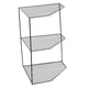 thumbnail image 1 of Estante De Almacenamiento De Cocina, Estante De Esquina, Soporte Para Gabinete De Encimera De Cocina, 3 Niveles, Negro, 1 of 5
