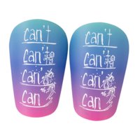 Magideal - Espinilleras De Fútbol, Protección De Espinillas, Espinilleras Engrosadas Para Hombre, Mujer, Niños, Niñas, Espinilleras De Entrenamiento De Fútbol, 2 Azul Rosa S