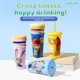 thumbnail image 2 of Vaso con pajilla MINISO 520 ml – Set de 4 piezas con diseño de Zootopia, 2 of 9