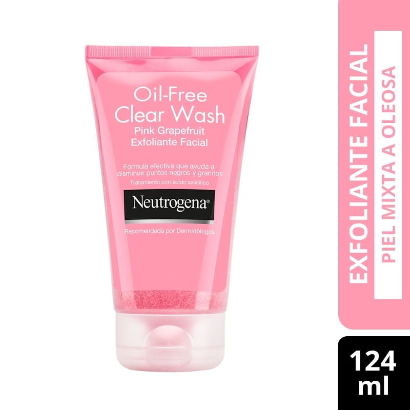 Neutrogena - Exfoliante Facial Pink Grapefruit X 124 Ml