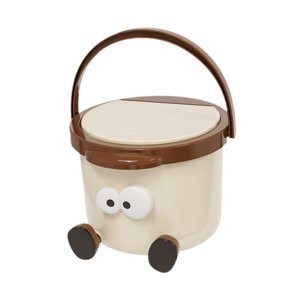 Bothyi - Pequeño Bote De Basura Práctico Para Encimera, Escritorio, Tocador, Dormitorio