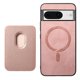 thumbnail image 1 of Funda de Cuero Magnética con Tarjetero para Google Pixel 8 Cubierta Delgada Rosa, 1 of 5