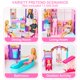 thumbnail image 2 of Doll House Style Shine, portátil y plegable, con más de 60 unidades y 2 muñecas, 2 of 6