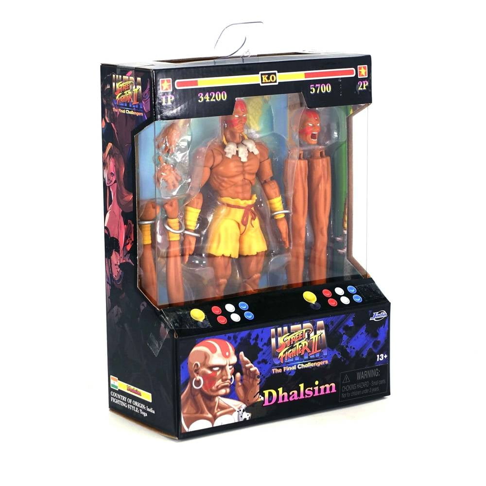Figura De Acción Street Fighter Dhalsim De 20 Cm