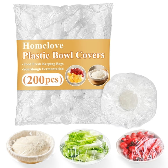 Fundas para cuencos Homelove Bread Proofing, 200 unidades, plástico, 200 ml