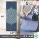 thumbnail image 3 of Tapete de yoga Gaiam antideslizante de 5 mm de grosor, estampado, 68 x 24 cm, libre de PVC, 3 of 6