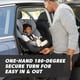 thumbnail image 2 of Silla para auto convertible Baby Jogger City Turn con rotación de 180°, 2 of 6
