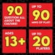 thumbnail image 4 of Trivia Game Urban Trivia Game Juego de cartas negro para adultos, 4 of 9