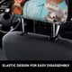 thumbnail image 4 of El Taller de Julie Funda Protectora Universal para Reposacabezas de Coche, Funda Elástica para Reposacabezas de Asiento de Auto, Funda de Tela Antipolvo, Accesorios de Interior 2 Piezas, 4 of 6