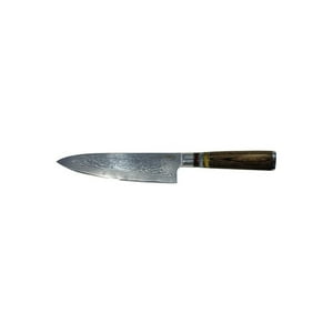 Disparo - Cuchillo Damascus Brown Pakka Wayu Limited 33Cm Resistente