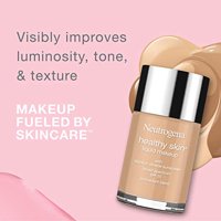 Maquillaje Líquido Neutrogena Healthy Skin Con Fps 20, Cobertura Ligera Y Perfecta, Con Vitamina E Y Feverfew, Tono Soft Beige 50. 1 Fl. Oz