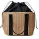 thumbnail image 4 of Bolsos de paja para mujer, bolso grande de playa de verano, bolso cruzado tejido a mano, 4 of 6