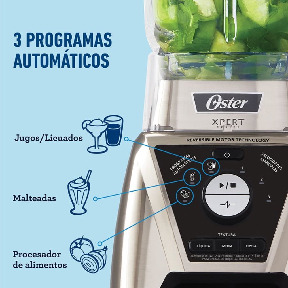 Oster Licuadora Xpert Series 2 L Niquelada BLST3B-CPG, foto 4