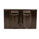 thumbnail image 1 of Placa de pared Sigma Electric 14245BR, cubierta de bronce resistente a la intemperie, 1 of 4