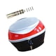 thumbnail image 5 of Caja de almacenamiento trasera para motocicleta, baúl para motocicleta, multiusos, organizado, para bicicleta eléctrica, baúl trasero para motocicleta argén, 5 of 5
