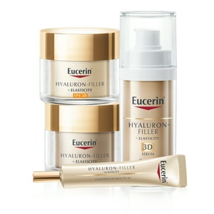 Eucerin Pack Rutina Elasticity Dia Fps30+Noche+Ojos+Serum