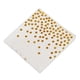thumbnail image 1 of Paquete de 100 servilletas de cóctel - Servilletas de papel de lujo de 3 capas para fiestas - Servilletas desechables para bebidas y bodas, 1 of 5
