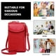 thumbnail image 5 of Bolso bandolera pequeño para teléfono, cartera para celular para viajes y compras, 5 of 5