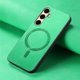 thumbnail image 4 of Magnetic Slim Case for Samsung Galaxy A56 with Camera Guard & Anti-Scratch Back Green, 4 of 6