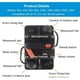 thumbnail image 5 of Disyuntor de 60 A con reinicio manual de 12 V-36 V CC a prueba de agua, adecuado para reiniciar fusibles en radios de automóviles, autocaravanas, barcos, camiones, motores de tracción y altavoces de a, 5 of 5