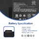 thumbnail image 2 of Batería ANTIEE VX04XL 15.4V 90Wh para HP ZBook 15 G5 G6, 2 of 8