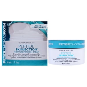 Peter Thomas Roth - Crema De Infusión De Humedad Péptido Skinjection De Para Unisex - Crema De 1,7 Oz (Recargable)