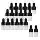 thumbnail image 3 of 20 Unidades De Botellas Cuentagotas De Vidrio Vacías, Contenedores Para Aceites Perfumados, Líquidos, Negro, 1ml, 3 of 5