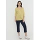 thumbnail image 4 of Polera Mujer Recogida Floral Mostaza Corona, 4 of 5
