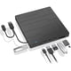 thumbnail image 1 of Unidad Óptica DVD Externa AARONMEI USB 3.0 Tipo-C con 4 Puertos USB y Lector de Tarjetas SD, 1 of 3