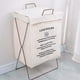 thumbnail image 3 of Cesta Canasto De Almacenamiento De Ropa Sucia Plegable Color Beige, 3 of 3