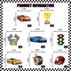thumbnail image 5 of Decoraciones de fiesta KORHONEN con temática de coches de carreras para cumpleaños de niños y adultos, 5 of 8