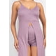 thumbnail image 2 of Conjunto De Top De Tirantes Finos Con Botones Y Mini Shorts, 2 of 5