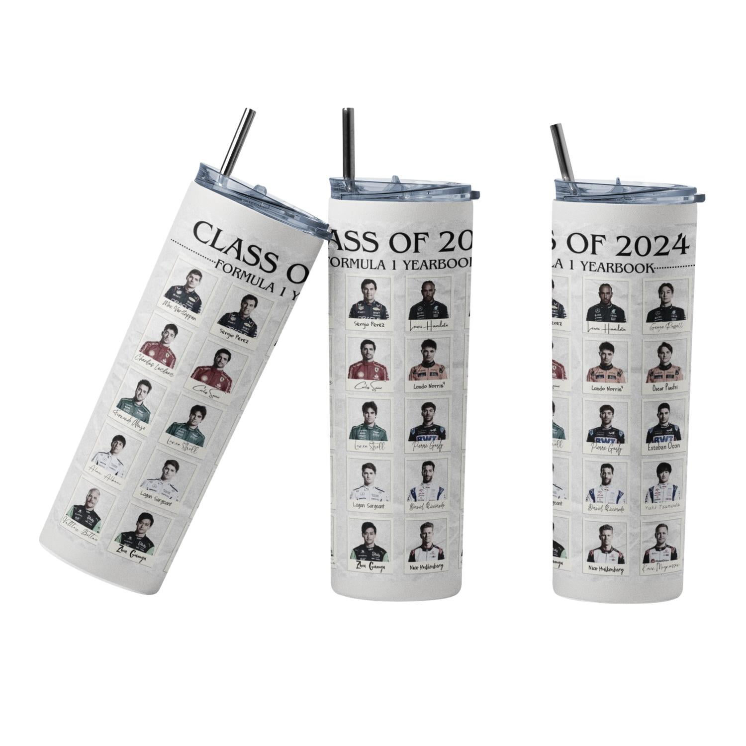 Sm - Termo Botella Termica F1 Class 2024 Blanco 10