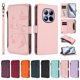 thumbnail image 3 of Funda Cartera Mariposa para [Xiaomi Redmi Note 15 Pro Plus 5G] con Soporte y Cremallera Rosa, 3 of 6