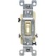 thumbnail image 1 of Toggle Switch Leviton 15 A Ivory AC Quiet, paquete de 10 unidades, 1 of 1