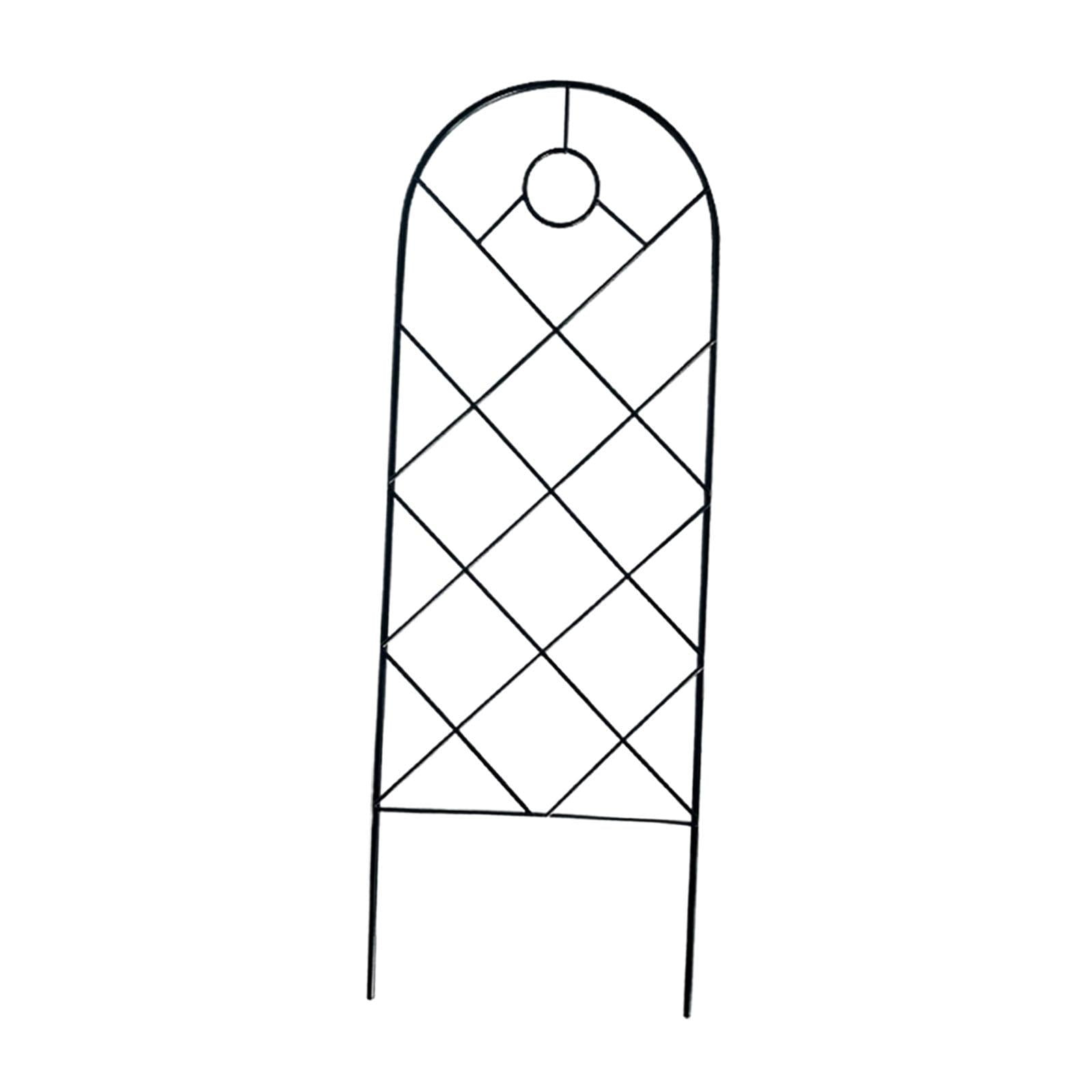 Ioensy - Enrejado De Jardín De Metal Con Estructura De Soporte Para Flores Para Patio, Paisajismo Y Exteriores