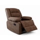 thumbnail image 2 of Bergere 1 cuerpo reclinable 3 posiciones, cuerina envejecida, 2 of 6