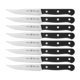 thumbnail image 1 of Juego de cuchillos para carne HENCKELS Solution Razor-Ship, 8 piezas, color negro, 1 of 3