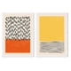 thumbnail image 1 of Set de Cuadros Abstracto Minimal Dos con Marco Blanco, 1 of 1