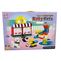 Genérico - Blockes Mascotas 75Pcs