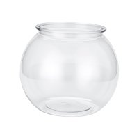 Ioensy - Florero Redondo Transparente Decorativo Diy Fish Tank Para Mesa Landschaft Desktop M