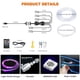 thumbnail image 3 of Luces LED Interior Auto Jushope RGB APP Control Universal, 3 of 3