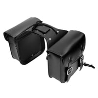 Ioensy - Bolsas De Sillín Para Motocicletas Bolsas Laterales Universales Para Asientos Traseros Accesorios Para Motocicletas Negro