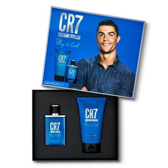 Set De Regalo De Gel De Ducha Perfumado Y Edt Cr7 Play It Cool Men