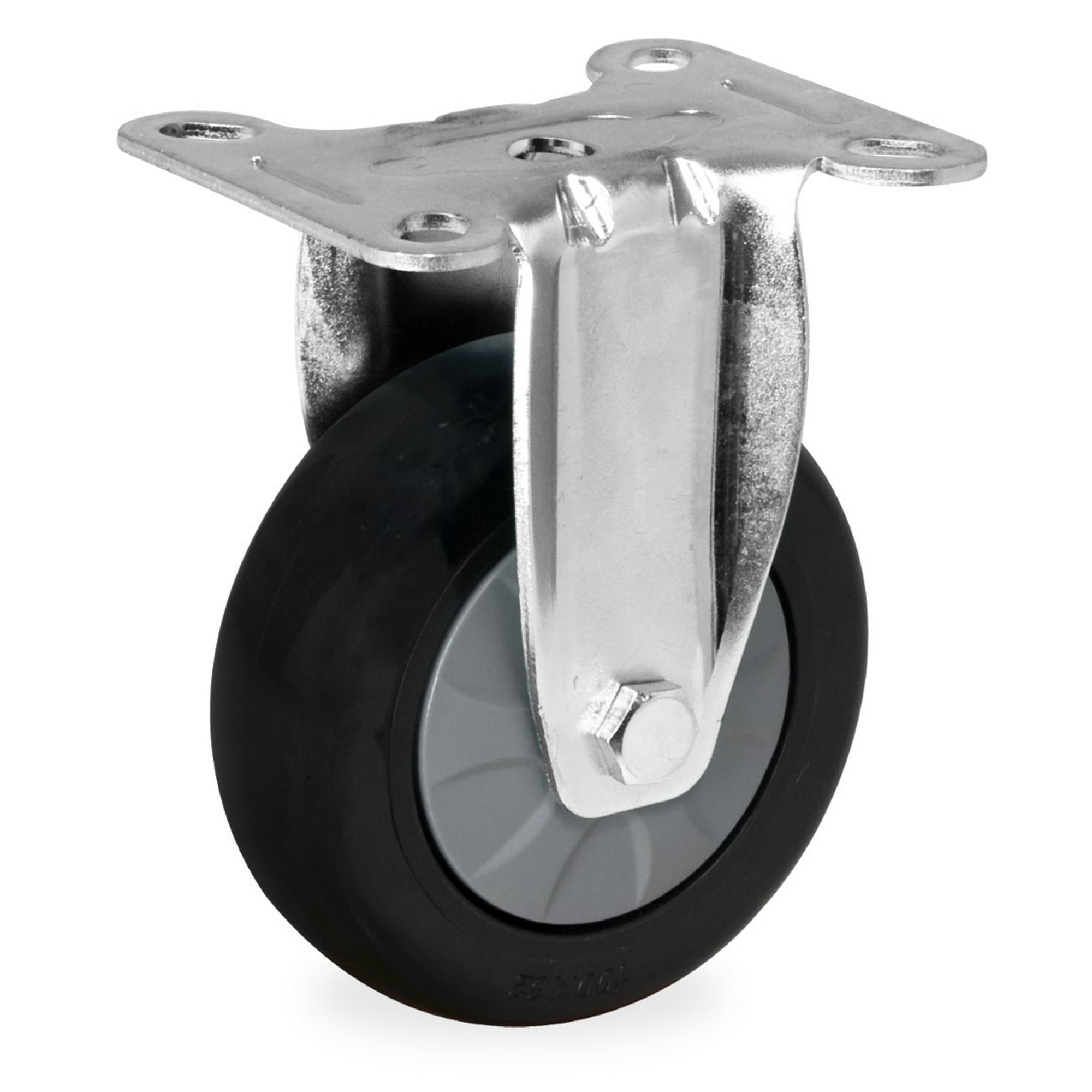 Supo - Z03 Pu Rueda Fija Base Plana 125mm