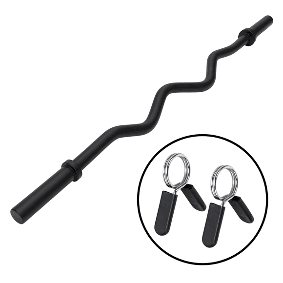 Barra Z Preolímpica de 120cmx25mm 4,5 kg en Acero Cromado